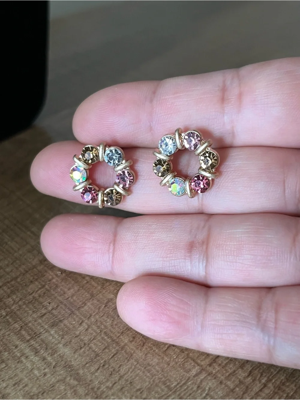 Plunder Pink Chain Bracelet & Earrings Set